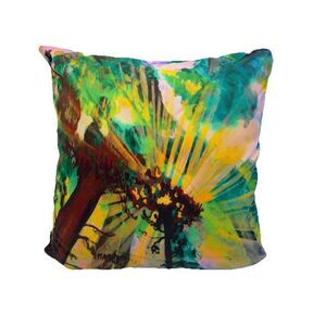 Society 6 Tie Dye Vibrant Modern Decorative Throw Pillow Double Sided